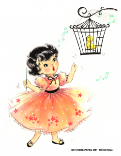 Free Vintage Little Girl- So Cute! - Free Pretty Things For You