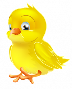 Painted Yellow Easter Chick PNG Clipart Picture | animal2 ...