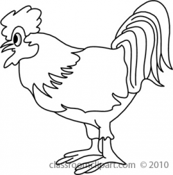 Cute Chicken Clipart Black And White | Clipart Panda - Free Clipart ...