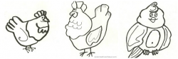 Learn How to Draw: Trace The Pictures of a Cartoon Chicken, Chicken ...