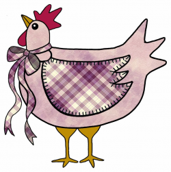 ArtbyJean - Paper Crafts: COUNTRY CHICKEN, CHOOKS - Set A18 - Maroon ...