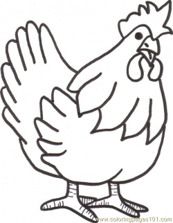 free printable chicken coloring pages | free printable coloring page ...