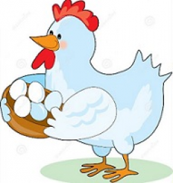 Free Blue Hen Chicken Clipart