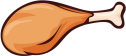 28+ Collection of Turkey Leg Clipart Free | High quality, free ...