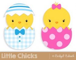 Easter chick clip art Easter clipart cute chick baby chick