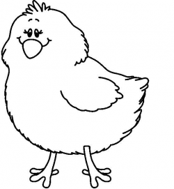 Chicken Outline Drawing at GetDrawings.com | Free for personal use ...