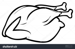 35++ Cool Roast Chicken Clipart Black And
