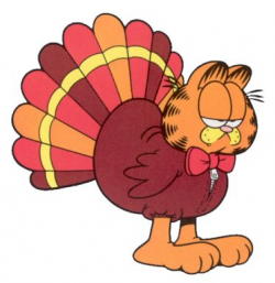 28+ Collection of Garfield Thanksgiving Clipart | High quality, free ...