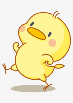 Cute Little Yellow Chicken, Yellow, Chick, Cartoon PNG Image and ...