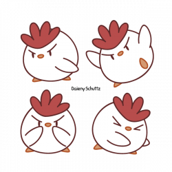 Angry Chicken by Daieny on DeviantArt