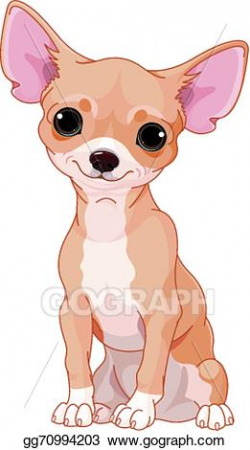 Vector Art - Chihuahua. Clipart Drawing gg70994203 - GoGraph