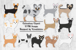 Chihuahua Clipart Dog Illustrations ~ Illustrations ~ Creative Market