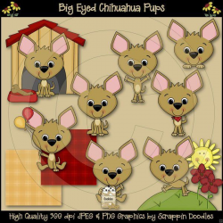 Cute Chihuahua Clipart | Mexican Crafts | Pinterest | Mexican crafts ...