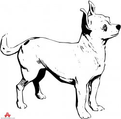Chihuahua Dog Drawing Clipart | Free Clipart Design Download