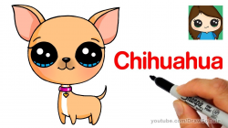 How to Draw a Chihuahua Easy - YouTube