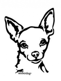 Chihuahua dog breed face Free Halloween pumpkin carving stencil ...