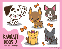 Kawaii dog clip art cute dog clip art dog breeds clip art