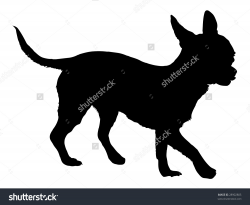 Chihuahua Clipart Silhouette#3153477