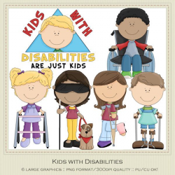Disabilities Kids Handicap Capable - Alice Smith Clip Art | Clip Art ...