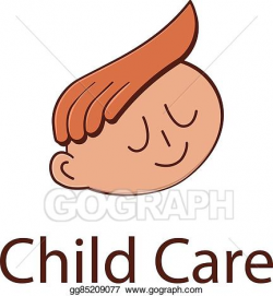 EPS Illustration - Child care logo. Vector Clipart gg85209077 - GoGraph