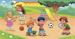 kids playing on playground clipart 5 | Clipart Station