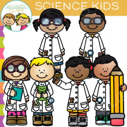 Science Kids Clip Art , Images & Illustrations | Whimsy Clips