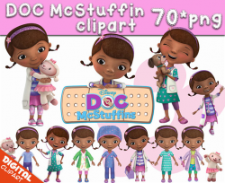 Doc McStuffin Clipart 70 PNG Images Digital Clip Art Instant ...