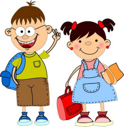 6 School Kids Clipart Images - Free Clipart Graphics, Icons and Images