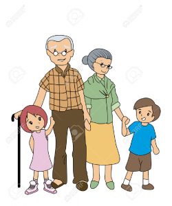 grandfather and grandmother clipart 5 | Clipart Station