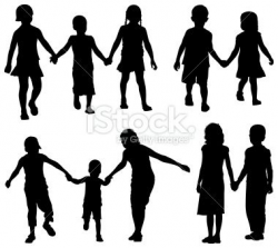 8 best children silhouettes images on Pinterest | Silhouettes ...