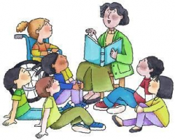 children listening to teacher clipart | Classroom Bulletin ...