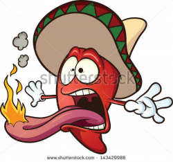 Chile clipart cartoon - Pencil and in color chile clipart cartoon