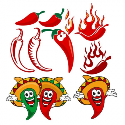 Hot Chili Pepper SVG Cuttable Design Cut File. Vector, Clipart ...