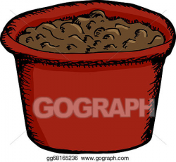 Vector Art - Bowl of chili. Clipart Drawing gg68165236 - GoGraph