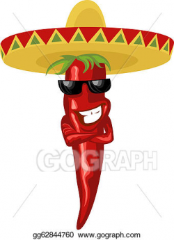 Stock Illustration - Mexican hot chili. Clipart gg62844760 ...