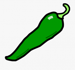 Chili Green Clipart - Green Chilli Clip Art #401853 - Free ...