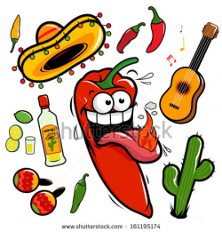 Chili clipart mexican food - Pencil and in color chili clipart ...