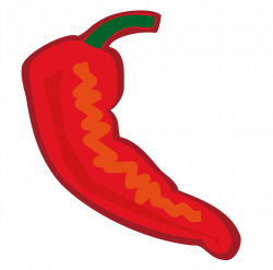 Chili pepper cartoon clipart - Clipartix