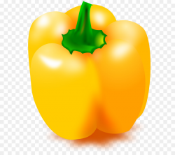 Bell pepper Yellow pepper Chili pepper Clip art - Cheerleading Pom ...