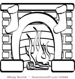 Fireplace Clipart Black And White | Clipart Panda - Free Clipart Images