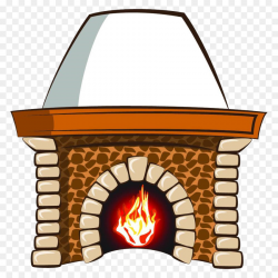 Fireplace Cartoon Royalty-free Clip art - Hand painted fireplace png ...