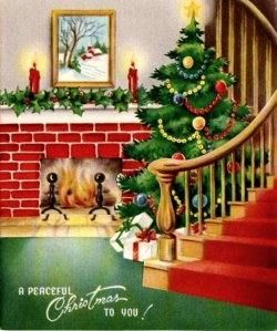 125 best Christmas Illustrated-Fireplaces images on Pinterest ...