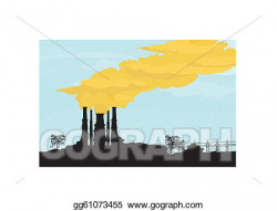 Vector Stock - Factory chimney. Clipart Illustration gg61073455 ...