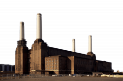 Battersea Power Station Chimneys transparent PNG - StickPNG