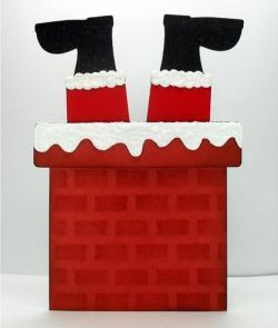 Santa Stuck in the Chimney | Christmas Ideas for School | Pinterest ...