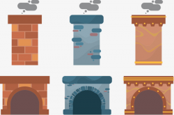 Chimneys And Fireplaces, Chimney, Fireplace, Smoke PNG and Vector ...