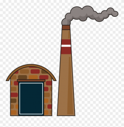 Factory Smoke Chimney - Chimney Png Clipart (#3906003 ...