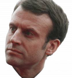 Emmanuel Macron Side View transparent PNG - StickPNG
