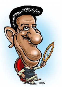 World of an Indian cartoonist!: Prithviraj Chavan's double chin!