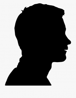 Neck Clipart Human Neck - Male Head Silhouette Png, Cliparts ...